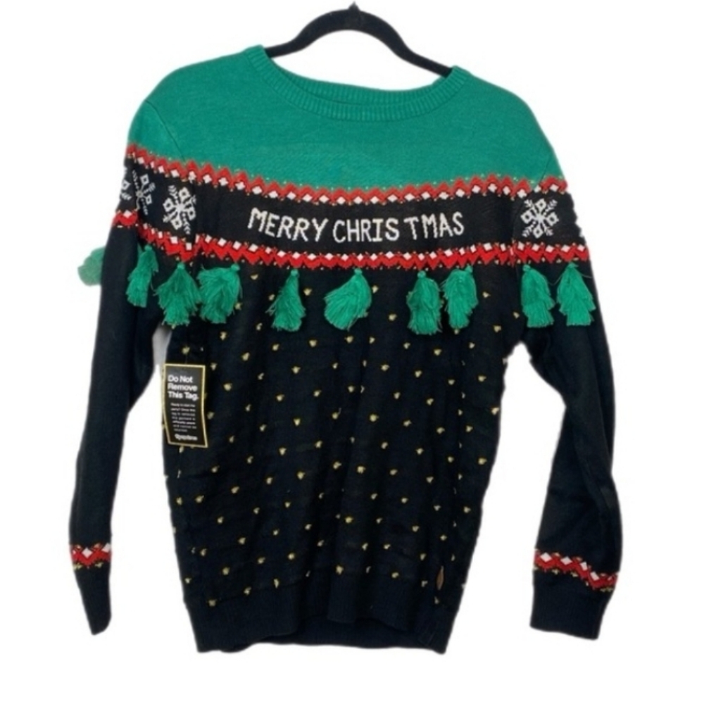 Tipsy Elves NWOT Women’s Merry Christmas Sweater Size XS
